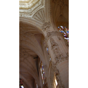 Pilar de piedra Catedral de Burgos.